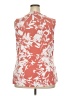 Alfani Orange Sleeveless Blouse Size 2X - photo 2