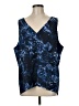 Nordstrom Blue Sleeveless Blouse Size XXL - photo 1