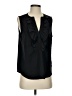 J.Crew 100% Polyester Black Sleeveless Blouse Size S - photo 1
