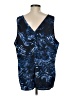 Nordstrom Blue Sleeveless Blouse Size XXL - photo 2