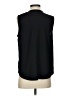 J.Crew 100% Polyester Black Sleeveless Blouse Size S - photo 2