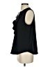 J.Crew 100% Polyester Black Sleeveless Blouse Size S - photo 5