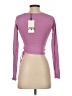 Zara Purple Long Sleeve Top Size S - photo 2