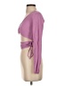 Zara Purple Long Sleeve Top Size S - photo 5