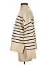 Zara Stripes Ivory Turtleneck Sweater Size XS - photo 5