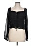 BCBGeneration 100% Polyester Black 3/4 Sleeve Blouse Size L - photo 1