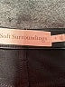 Soft Surroundings 100% Polyurethane Black Track Pants Size 10 - photo 7