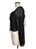 BCBGeneration 100% Polyester Black 3/4 Sleeve Blouse Size L - photo 5
