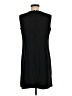 Ann Taylor LOFT Solid Black Casual Dress Size 8 - photo 2