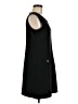 Ann Taylor LOFT Solid Black Casual Dress Size 8 - photo 4