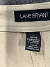 Lane Bryant Solid Tan Khakis Size 24 (petite) - photo 4
