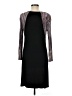 BCBGMAXAZRIA Graphic Gray Casual Dress Size M - photo 2