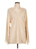 Michelle Nicole Tan Long Sleeve Blouse Size L - photo 1
