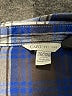 Cato 100% Cotton Plaid Blue 3/4 Sleeve Button-Down Shirt Size 26 - 28 - photo 7