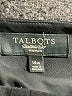 Talbots Solid Black Wool Skirt Size 14 - photo 4