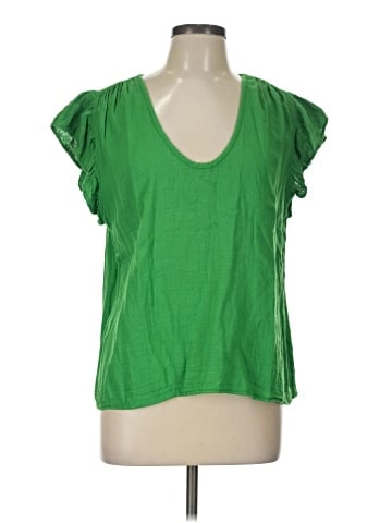 Velvet by Graham & Spencer Short Sleeve Blouse (view 1)