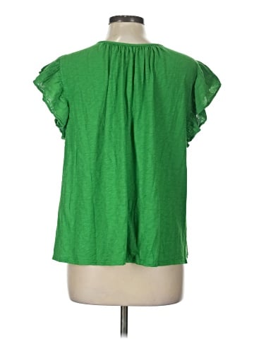 Velvet by Graham & Spencer Short Sleeve Blouse (view 2)