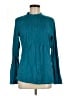 L.L.Bean Teal Long Sleeve Blouse Size M - photo 1