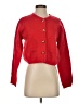 Line & Dot Red Cardigan Size S - photo 1