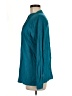 L.L.Bean Teal Long Sleeve Blouse Size M - photo 5