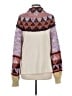 Free People Color Block Ivory Pullover Sweater Size M - photo 2