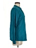 L.L.Bean Teal Long Sleeve Blouse Size M - photo 4