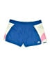 Adidas 100% Polyester Color Block Blue Athletic Shorts Size M - photo 1
