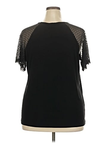 Anne Klein Short Sleeve Top (view 2)