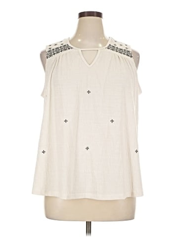 Bobeau Sleeveless Blouse (view 1)