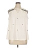 Bobeau Ivory Sleeveless Blouse Size 1X - photo 1