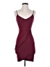 Lulus Solid Burgundy Cocktail Dress Size XS - photo 1