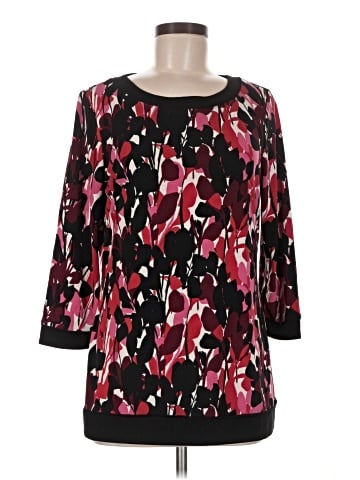 Dana Buchman 3/4 Sleeve T-Shirt (view 1)