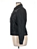 DressBarn Stars Black Denim Jacket Size L - photo 5