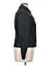DressBarn Stars Black Denim Jacket Size L - photo 4