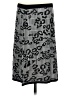 Etcetera Houndstooth Gray Casual Skirt Size S - photo 2