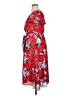 ModCloth Floral Red Casual Dress Size L - photo 5