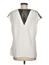 Banana Republic 100% Polyester Ivory Sleeveless Blouse Size M - photo 2