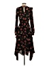 Miss Selfridge Floral Black Cocktail Dress Size 2 - photo 2