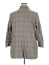 Skies Are Blue Plaid Gray Coat Size 2X - photo 2