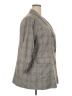 Skies Are Blue Plaid Gray Coat Size 2X - photo 4