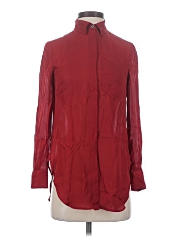 J.Crew Long Sleeve Silk Top (view 1)