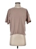 90 Degree by Reflex Solid Tan Short Sleeve T-Shirt Size S - photo 1
