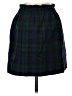 J.Crew 100% Wool Plaid Green Wool Skirt Size 2 - photo 1