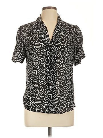 Worthington Short Sleeve Blouse (view 1)