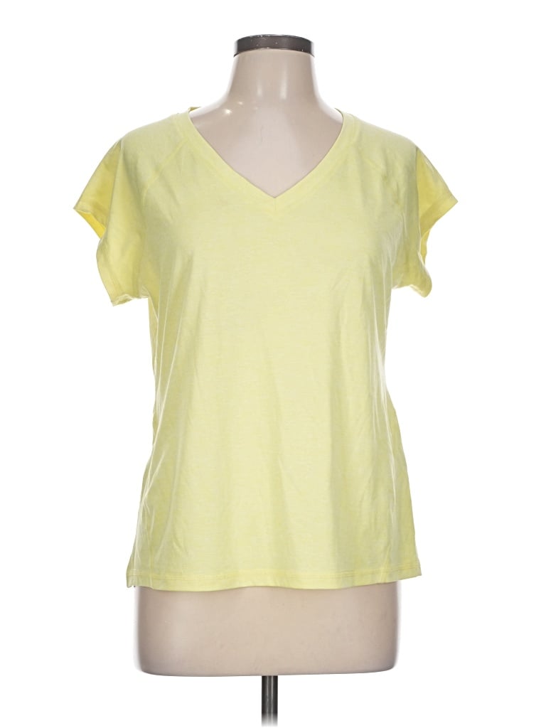 Pre-owned Ideology Short Sleeve T-shirt In Yellow