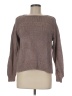 Elie Tahari Solid Brown Pullover Sweater Size M - photo 1