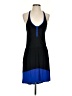 BCBGeneration 100% Rayon Color Block Blue Casual Dress Size S - photo 1