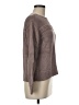 Elie Tahari Solid Brown Pullover Sweater Size M - photo 4