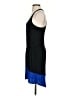 BCBGeneration 100% Rayon Color Block Blue Casual Dress Size S - photo 5