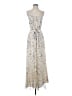 Joie 100% Polyester Paisley Ivory Casual Dress Size S - photo 1